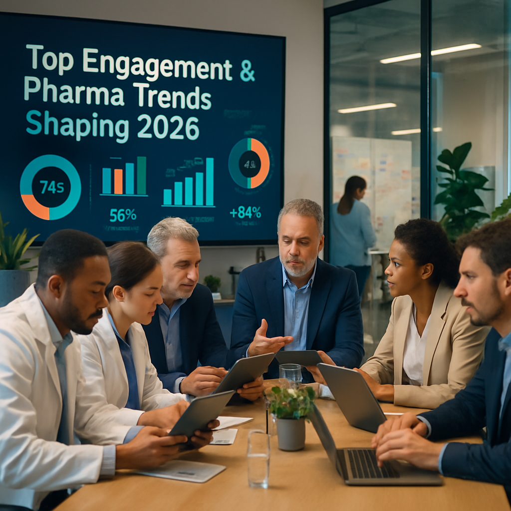 Top engagement pharma trends shaping 2026